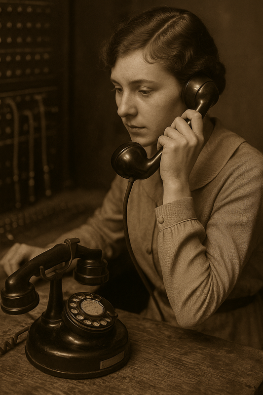 Telefono combinato anni ‘20 Grammont - Depaepe da ufficio