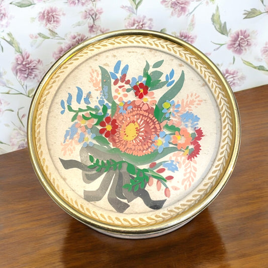 Scatola porta cipria anni ‘50 Elizabeth Arden