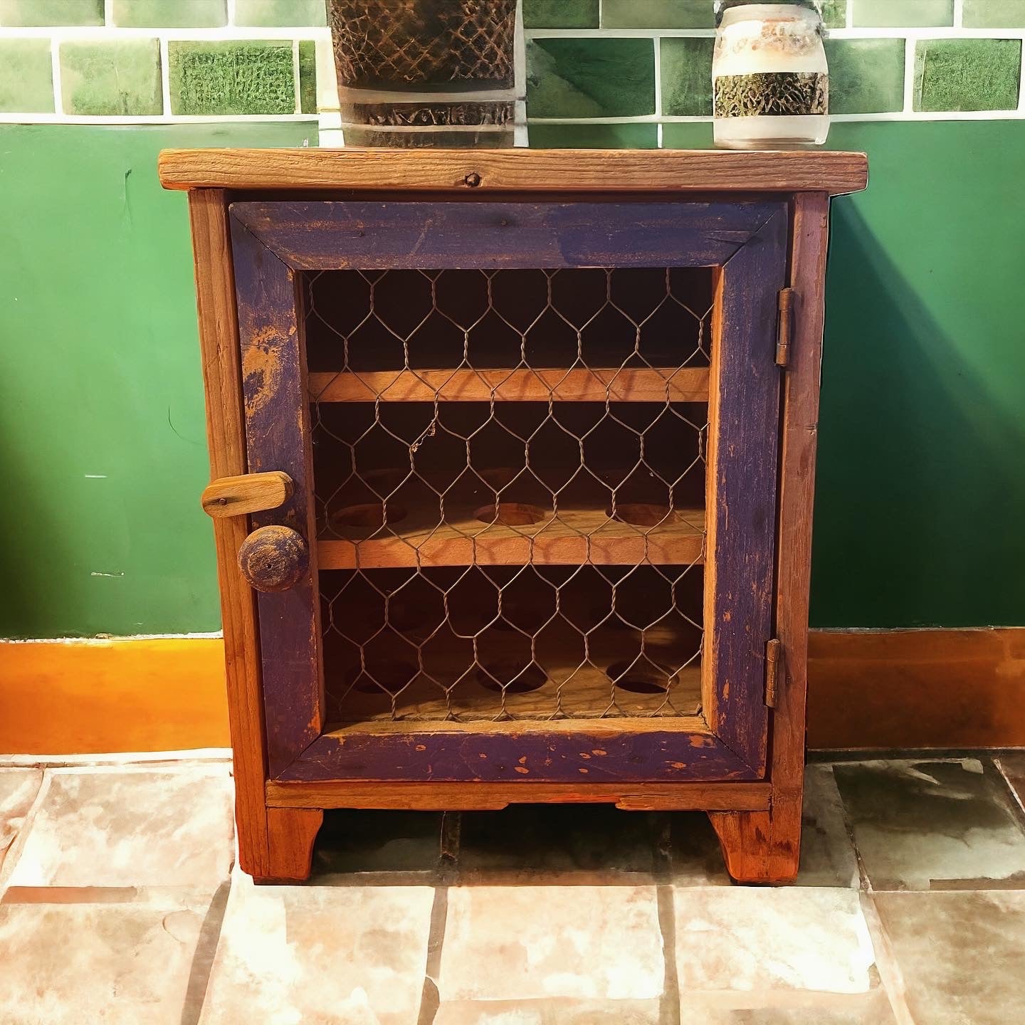 Provencal egg cupboard