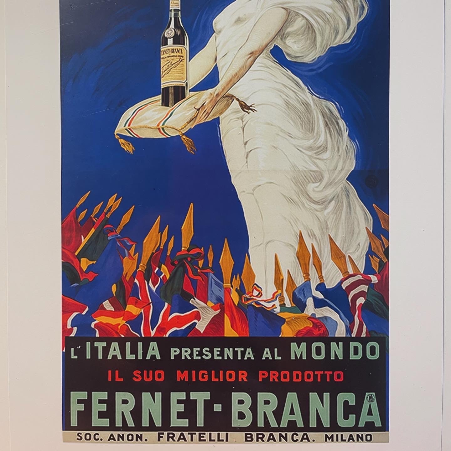 Fernet Branca quadro pubblicitario