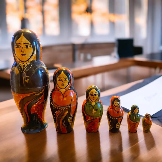 Matryoshka Indian women