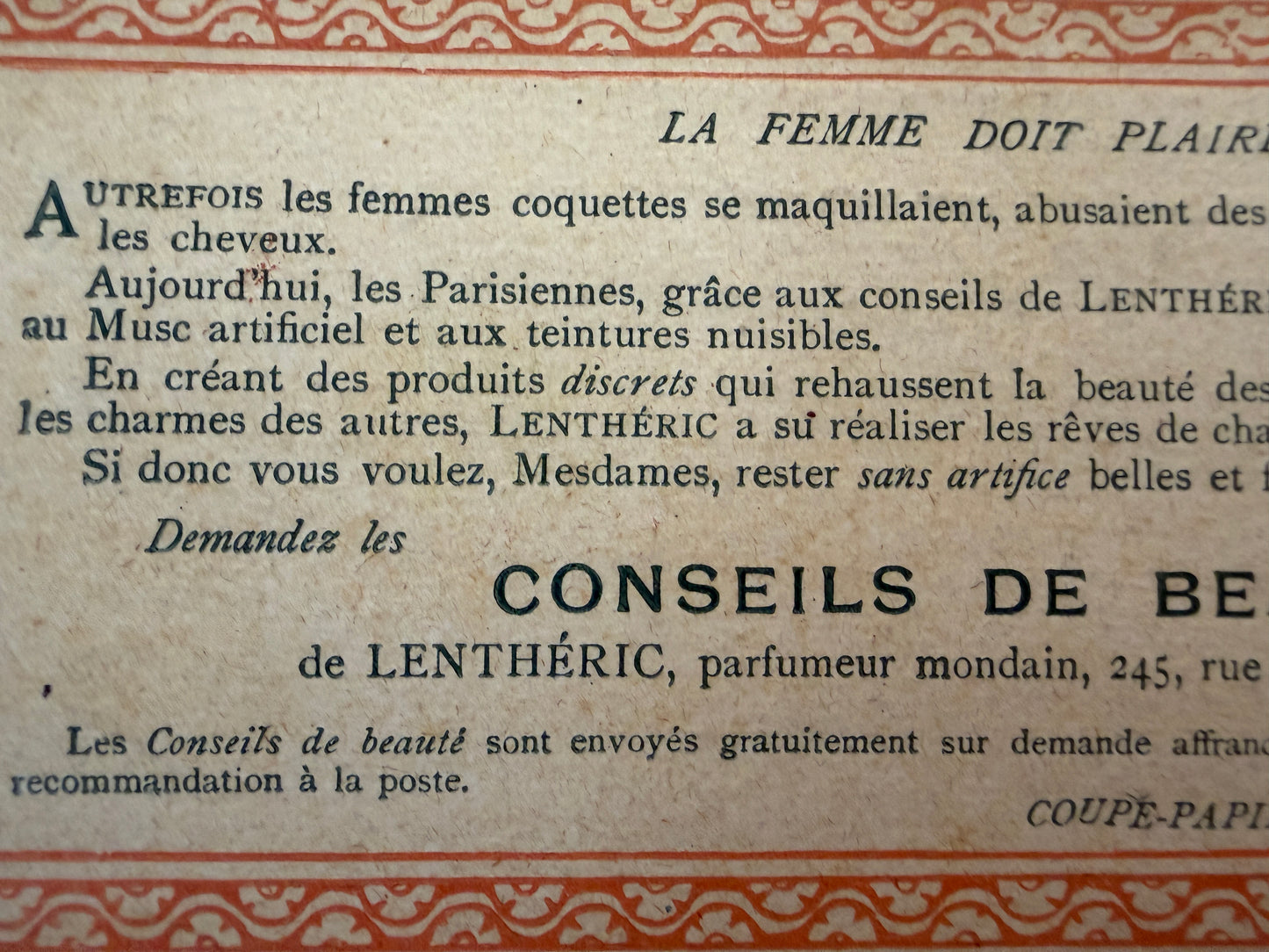 Guanti da sera in pelle sopra gomito mai usati in confezione originale fine ‘800 con cartellino