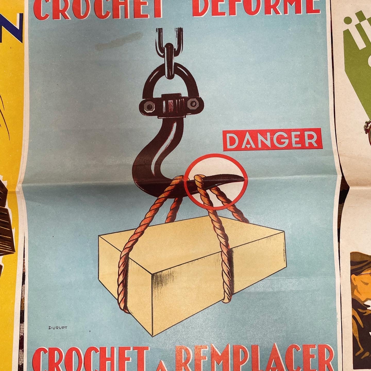 Collezione poster sicurezza anni 60