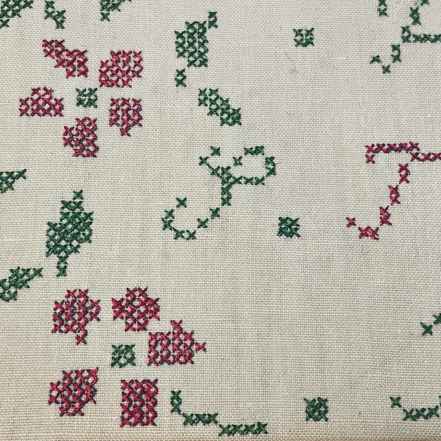 French cross stitch tutorial