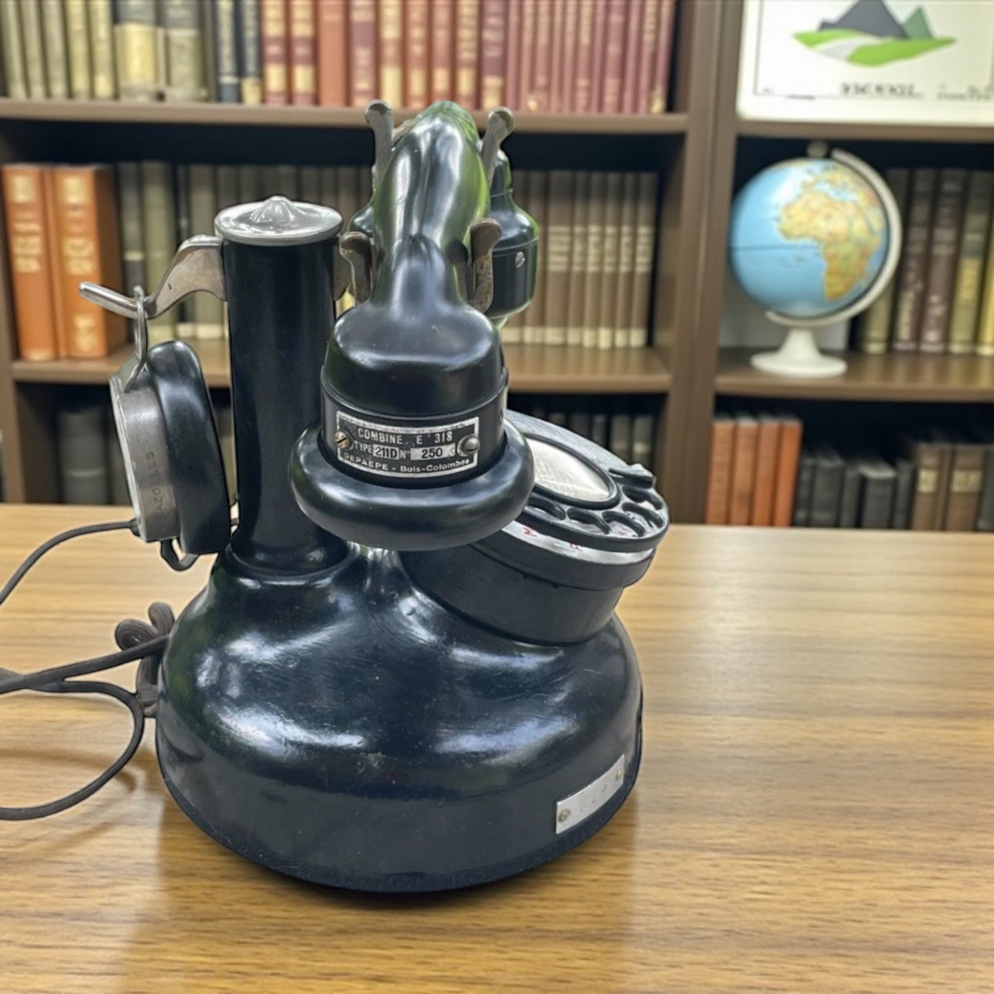 Telefono combinato anni ‘20 Grammont - Depaepe da ufficio