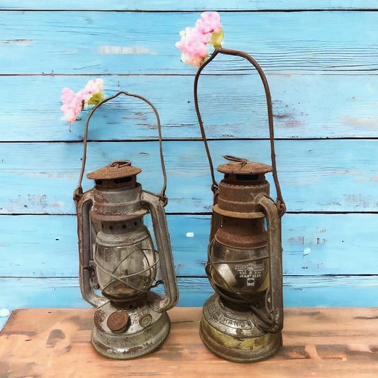 Pair of antique lanterns