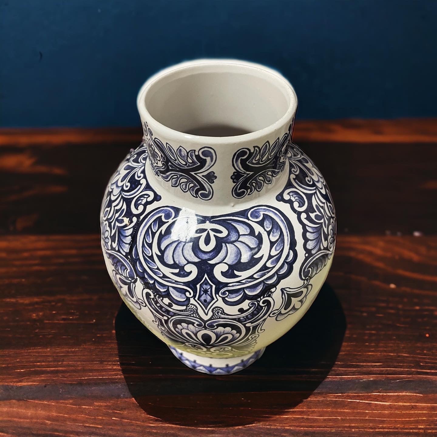 Vaso ceramica Delft anni 50