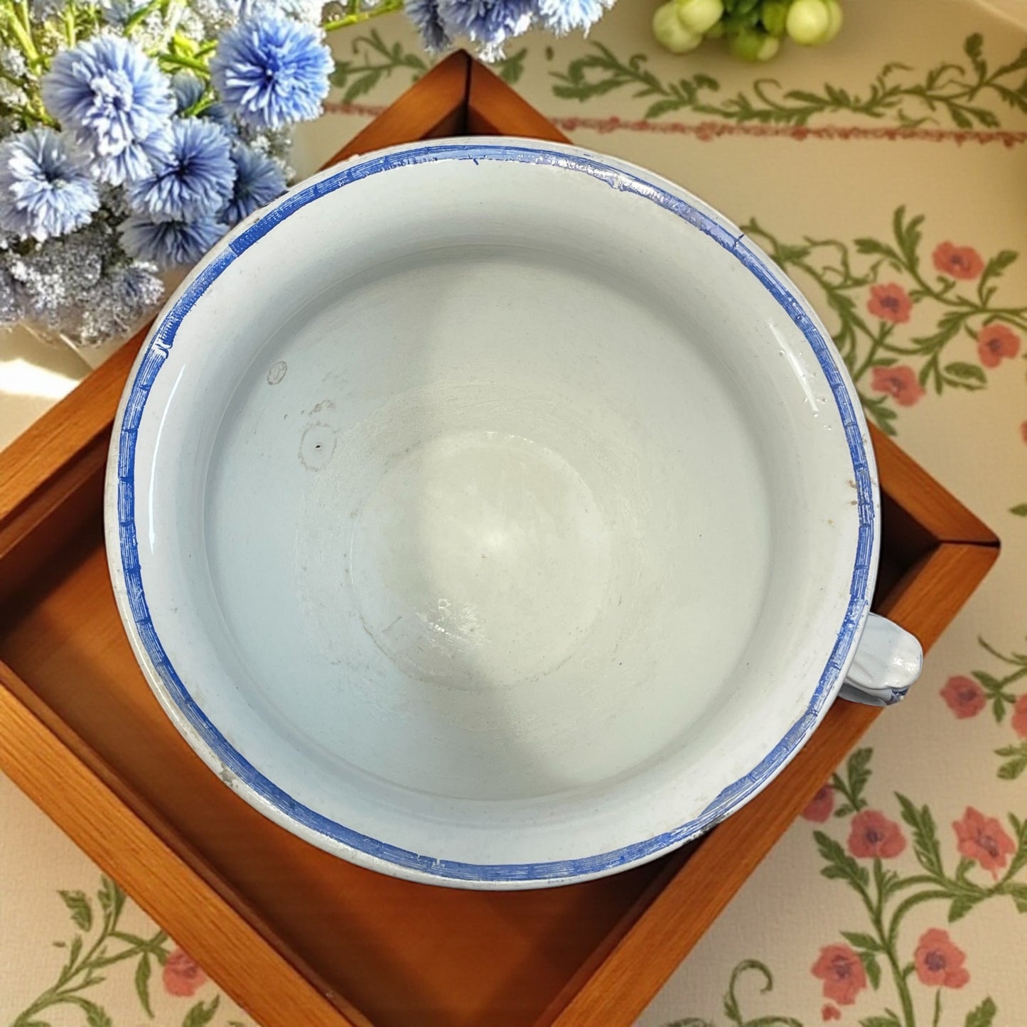 Antico pot de chambre Luneville, fine ‘800