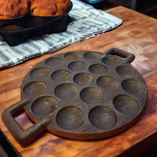 1930s pancake poffertjes pan