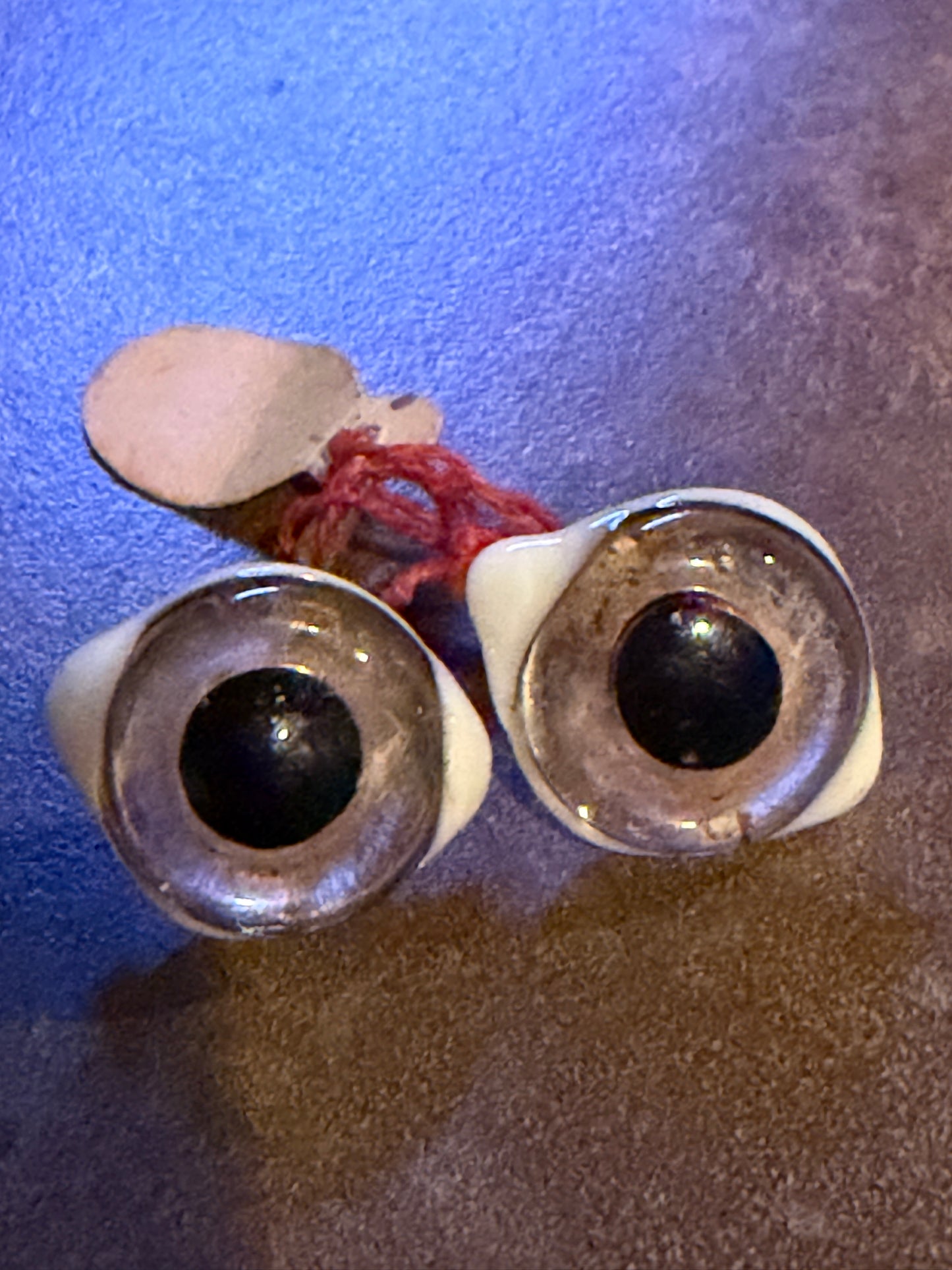 Set occhi di vetro per bambole e pupazzi, anni ‘20 - ‘30 da antico laboratorio