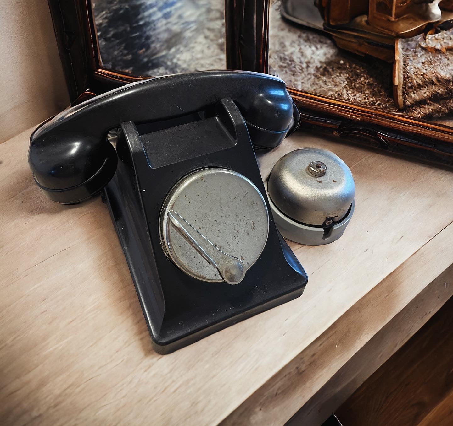 Bakelite PTT telephone for switchboard