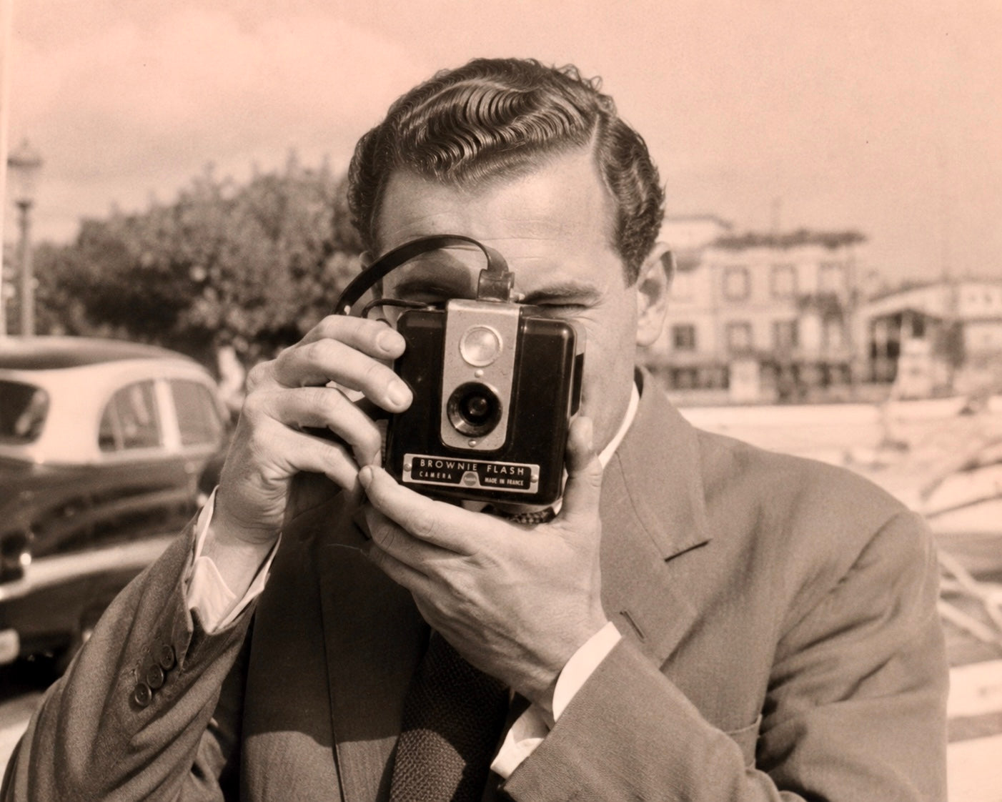 Camera Kodak Brownie Flash anni ‘50 - ‘60