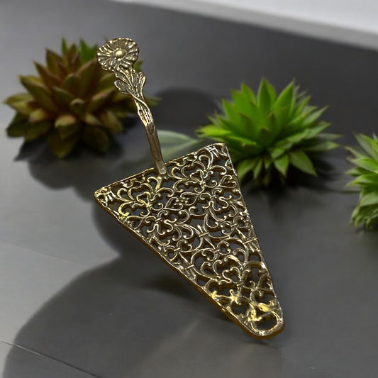 Miniatura in argento titolo 800, paletta da torta anni ‘40