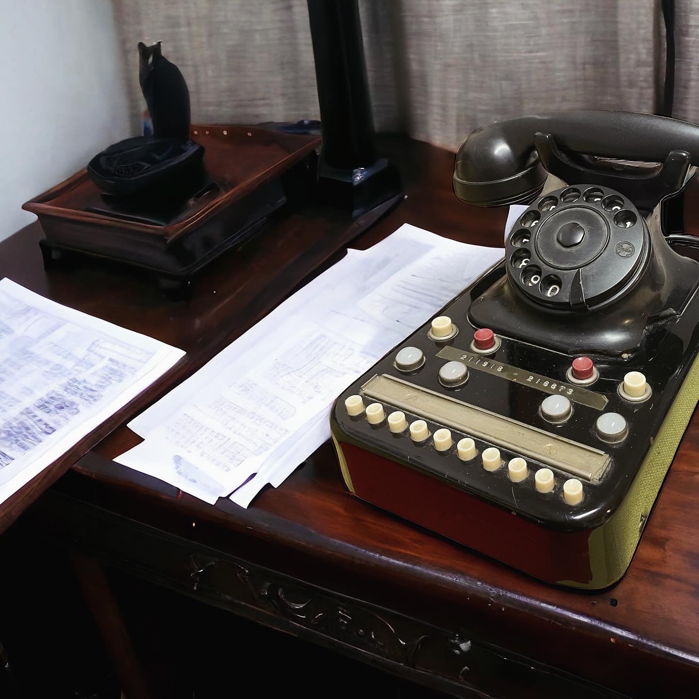 Switchboard telephone end of year 40