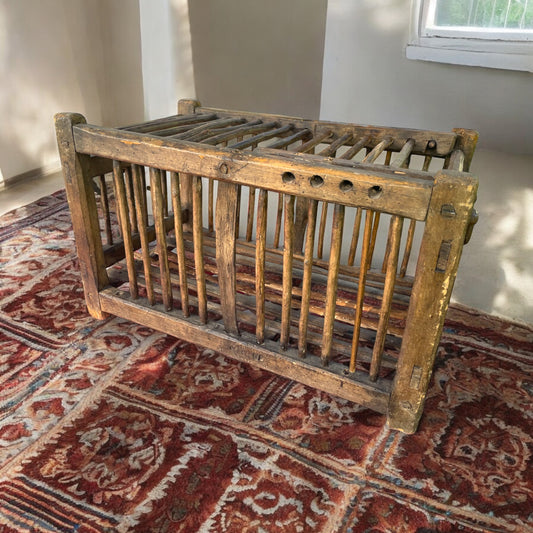 Antique hand-made cage