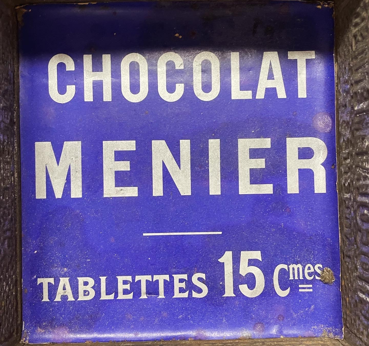 Chocolat Menier Tin Box