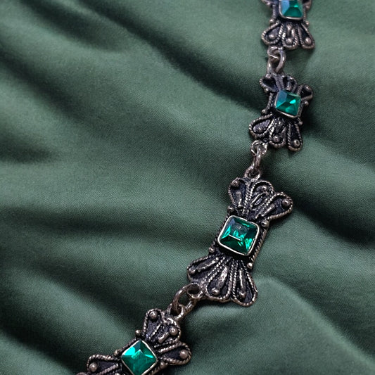 Collana in argento 925 gioiello anni ‘50