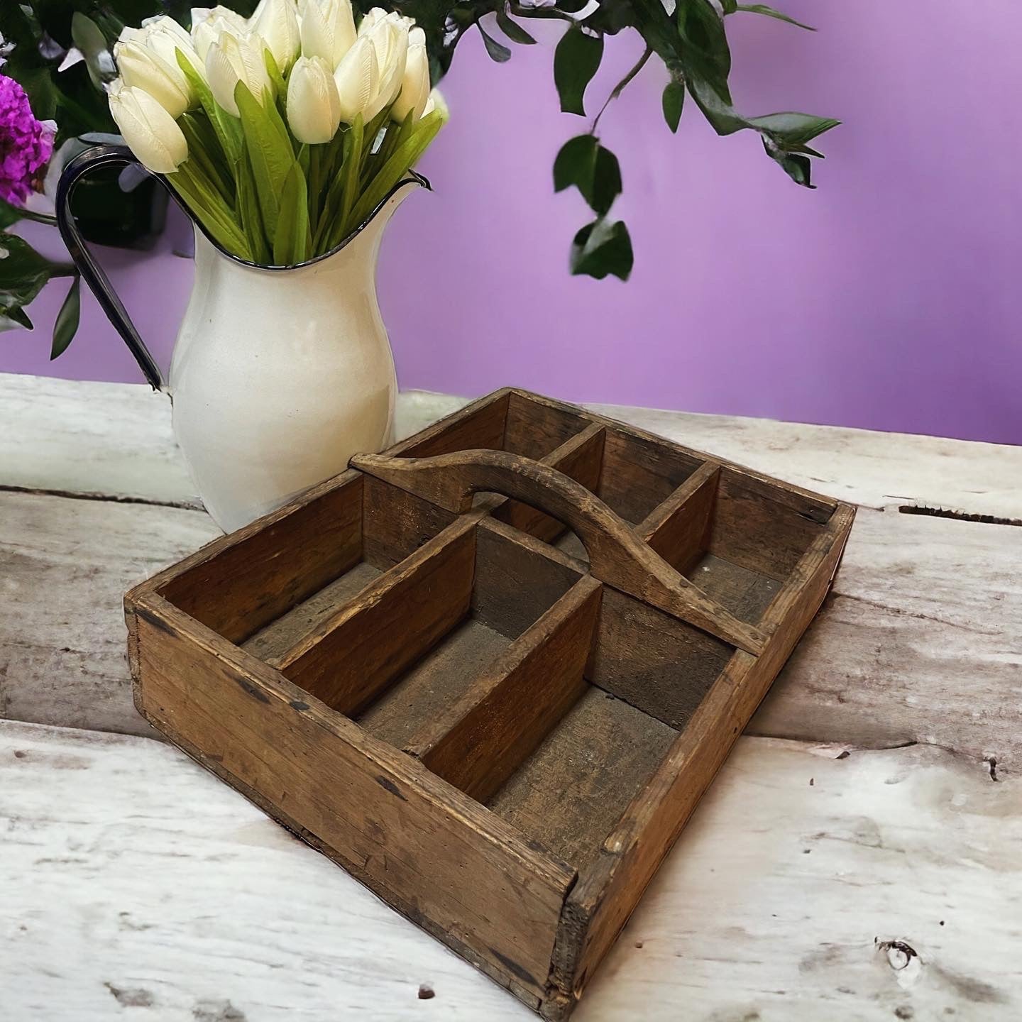 Antique 1900 tool tray