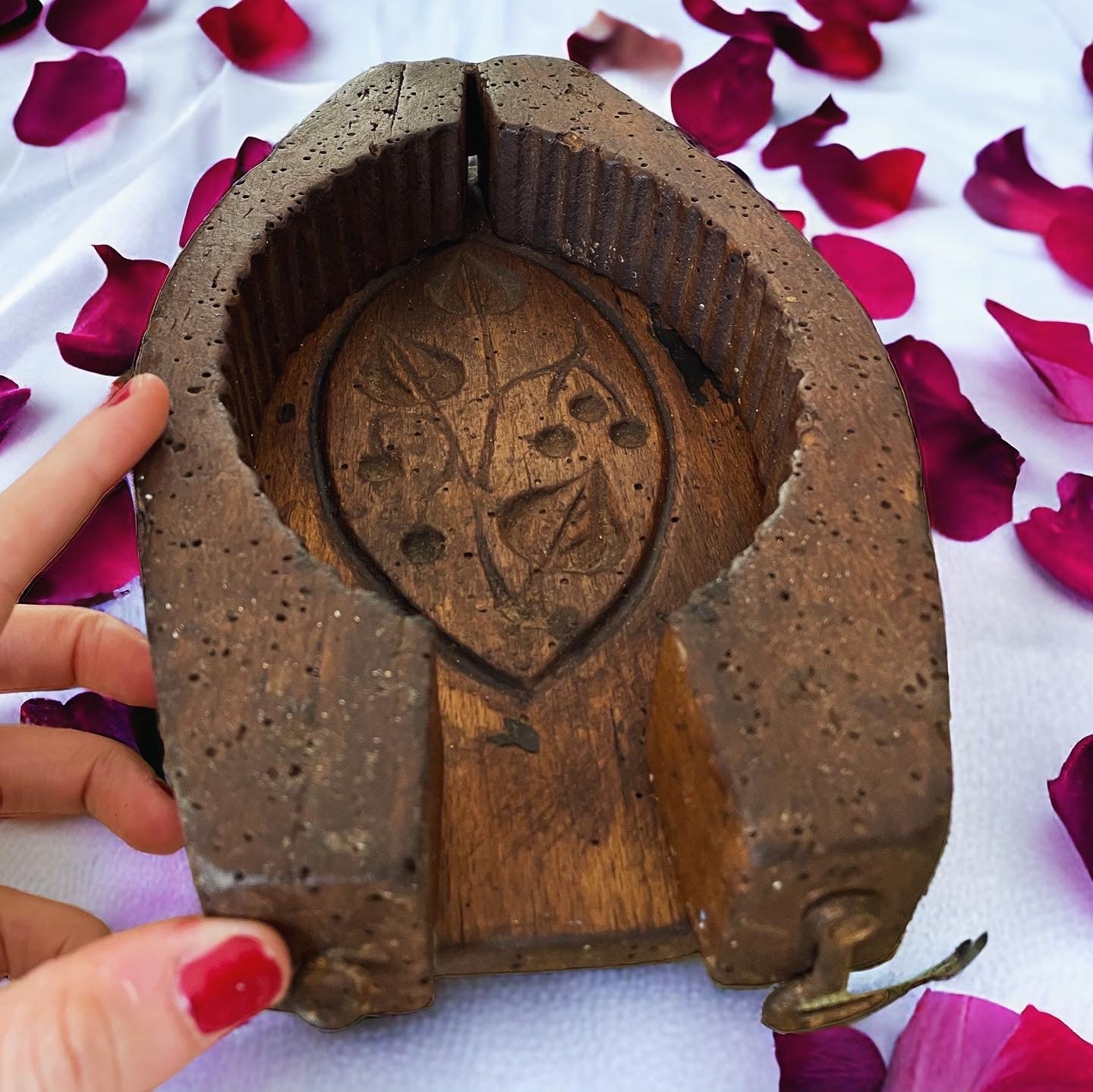 Old Provencal butter dish