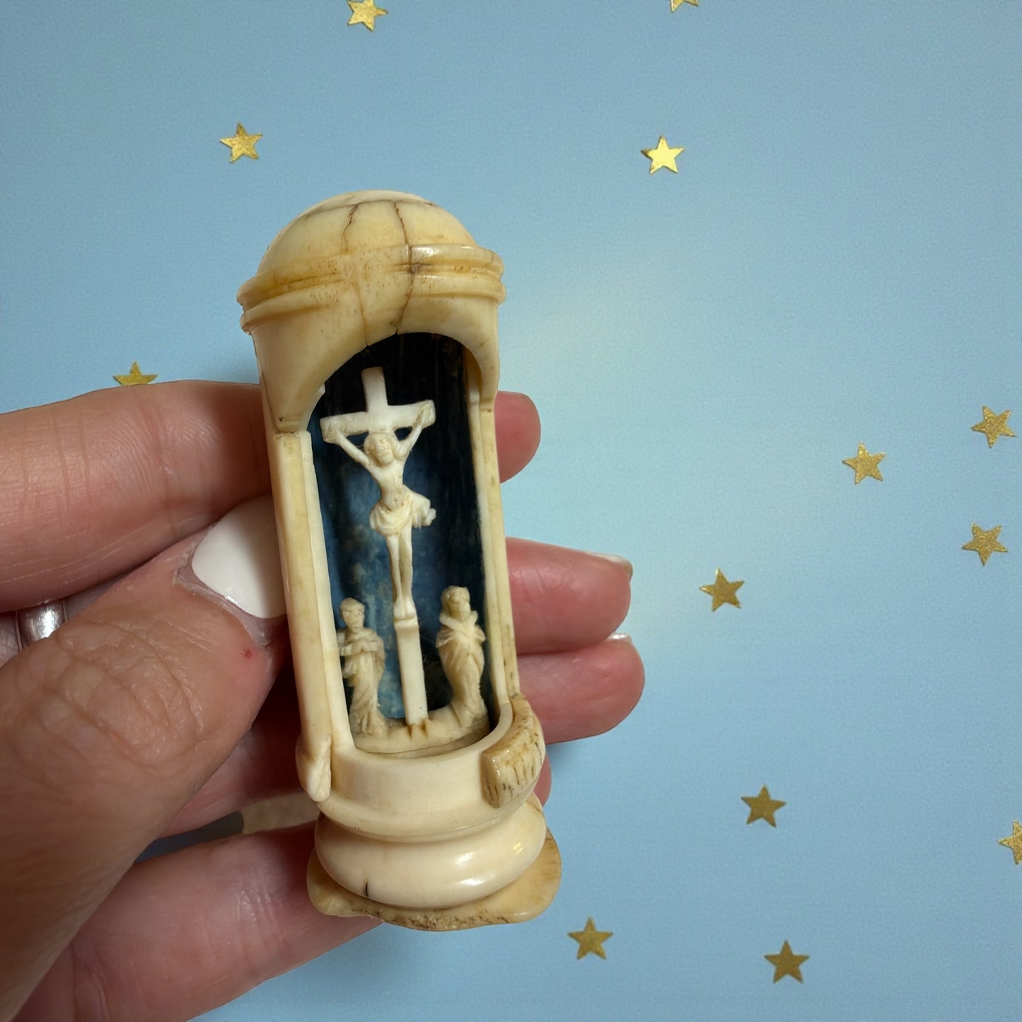 Altarino da viaggio fine ‘700 in osso