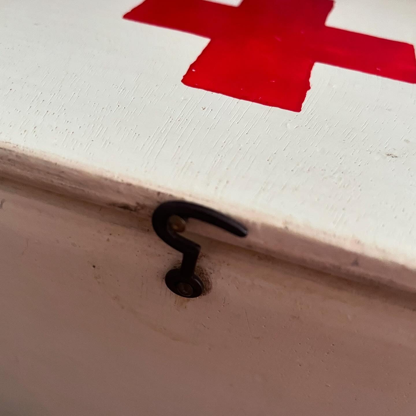 Old first aid medical box