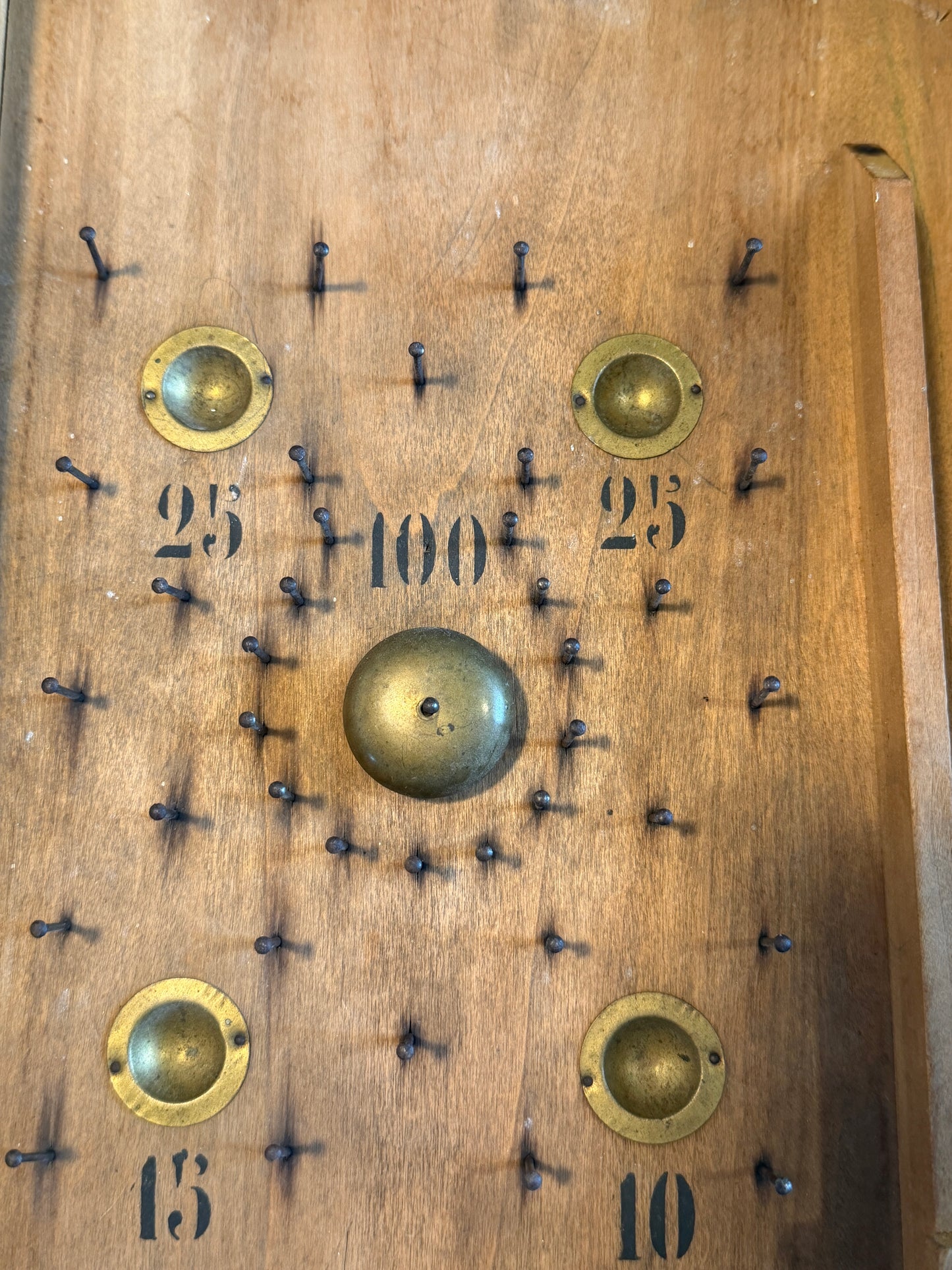 Gioco antico Bagatelle antenato del flipper, anni ‘30 - ‘40