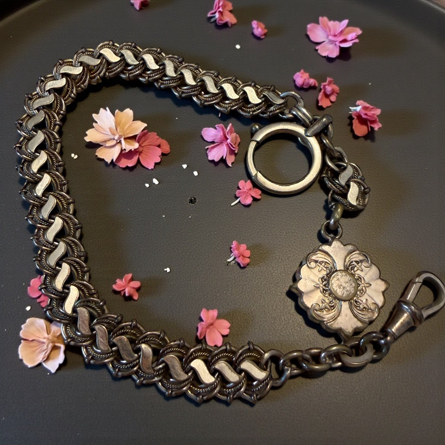 Albert chain catena da panciotto con breloque primo novecento