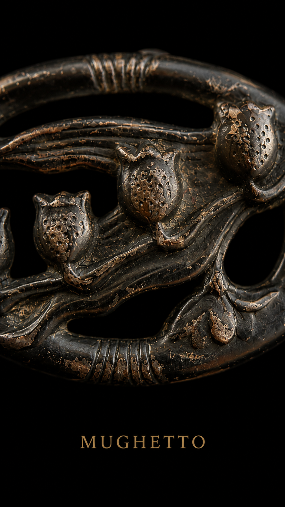 Antico gioiello a clip per abiti o sciarpe Art Nouveau con mughetti, ca 1910-20