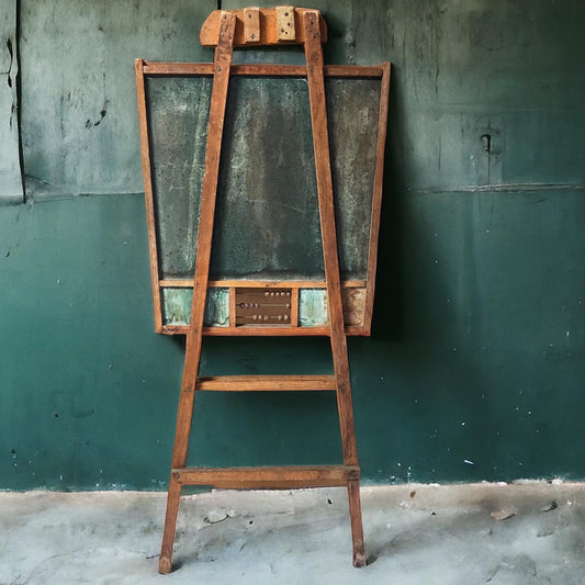 Blackboard with abacus from the 30s