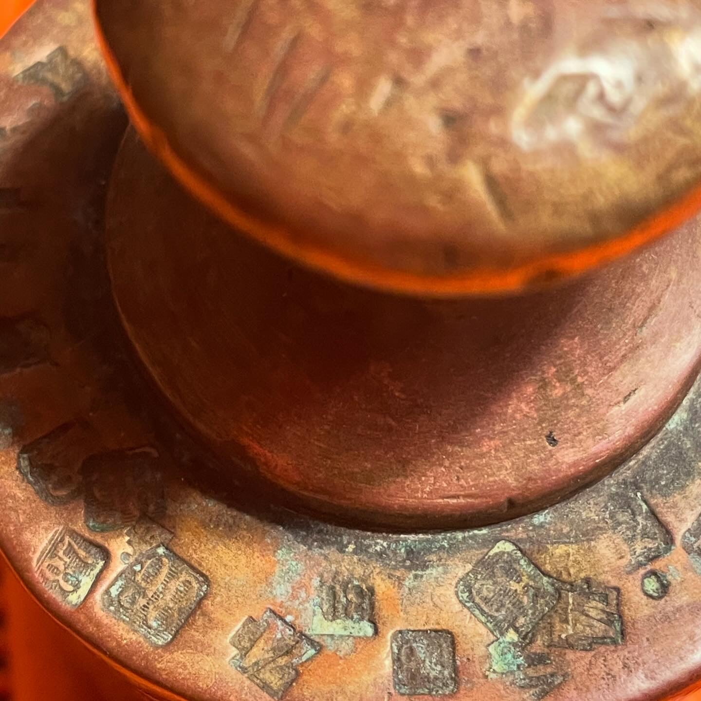 Antique set of pharmacy weights