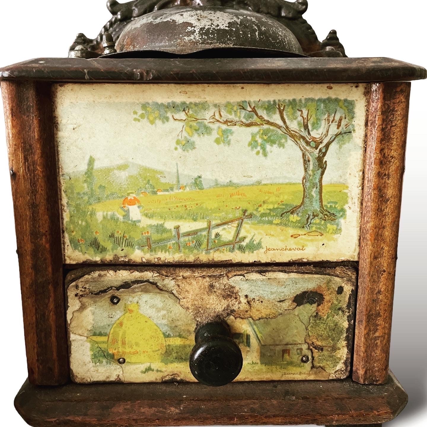 Painted Dutch Coffee Grinder