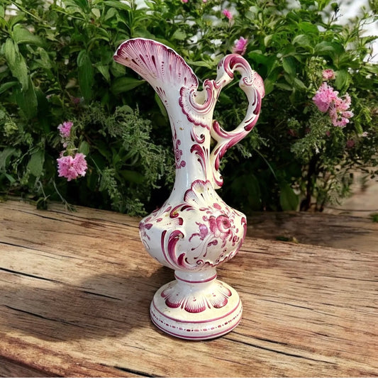 Antico versatoio liberty primo ‘900 riccamente decorato