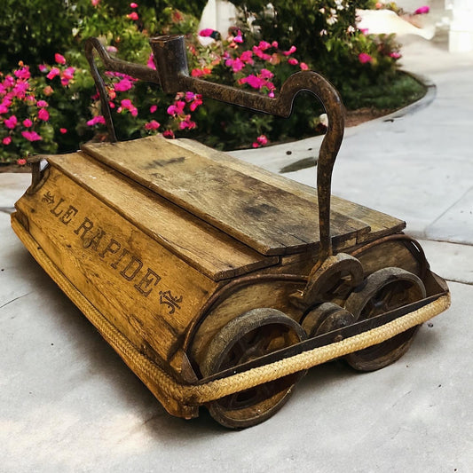 Antique 19th century sweeper “La Rapide”