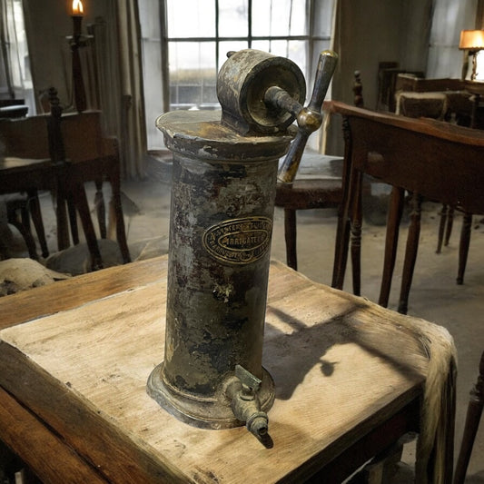 Irrigatore vaginale completo di chiave e rubinetto, fine ‘800