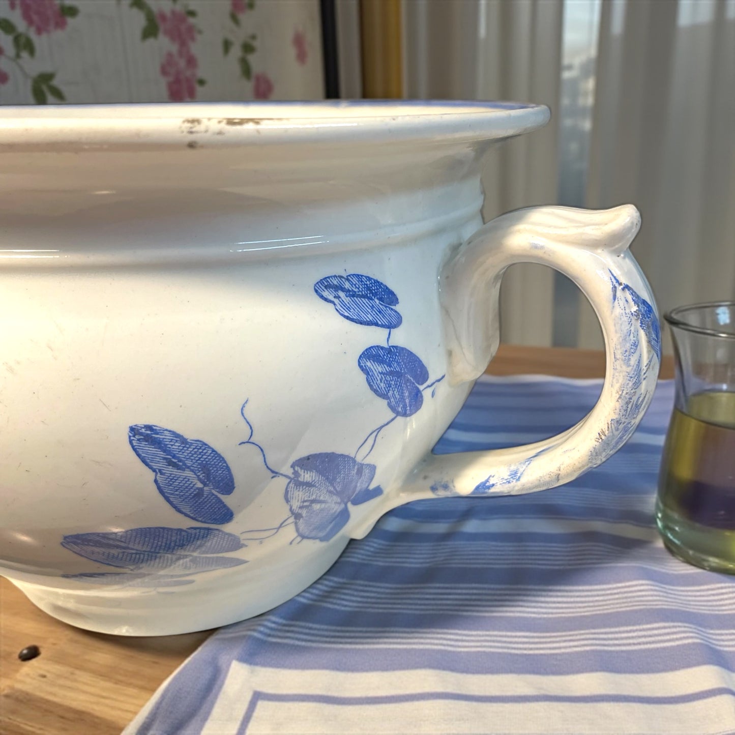 Antico pot de chambre Luneville, fine ‘800