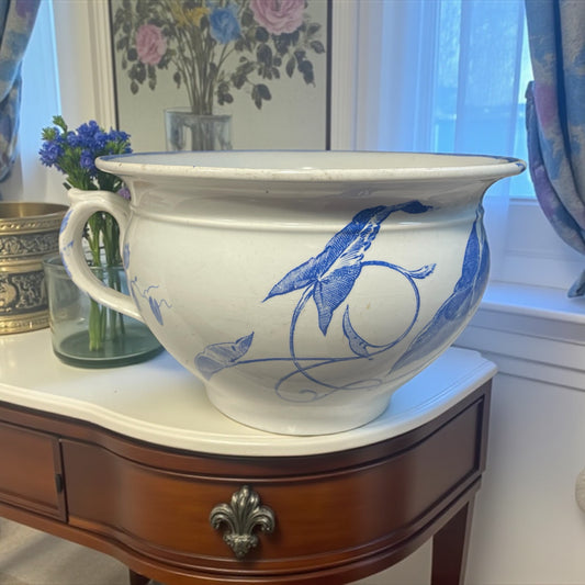 Antico pot de chambre Luneville, fine ‘800