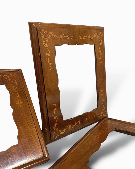 Trittico cornici intagliate 