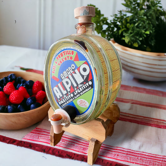 Amaro Alpino vintage barrel