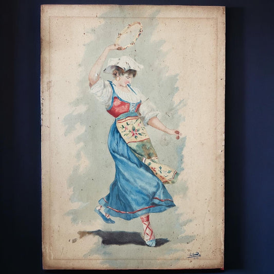 Grande antico ritratto G. Stretta 1900