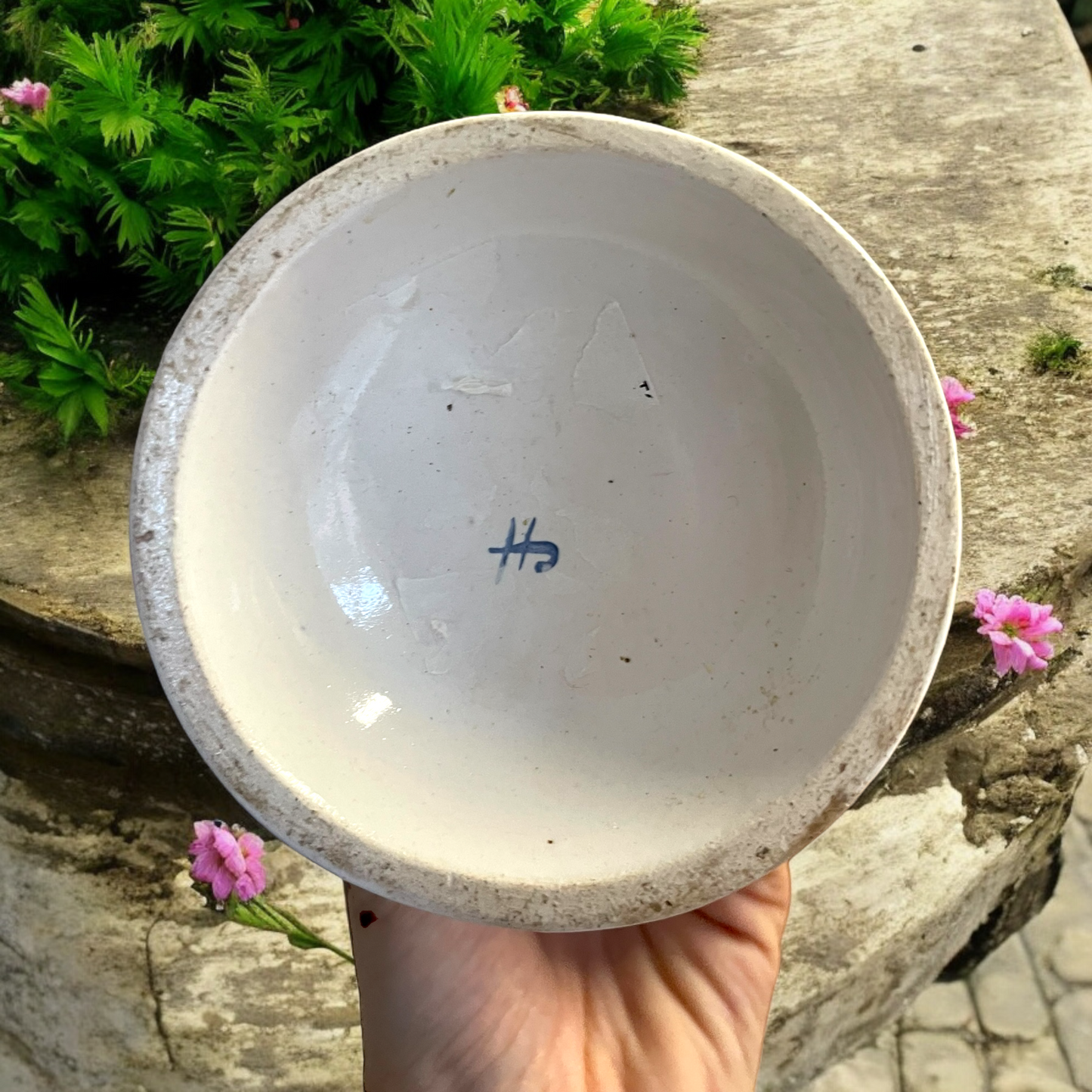 Antico vaso brocca soliflore anni ‘30 firmato