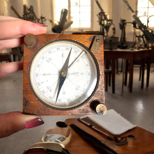 Bussola antica funzionante, fine ‘800 - primo ‘900