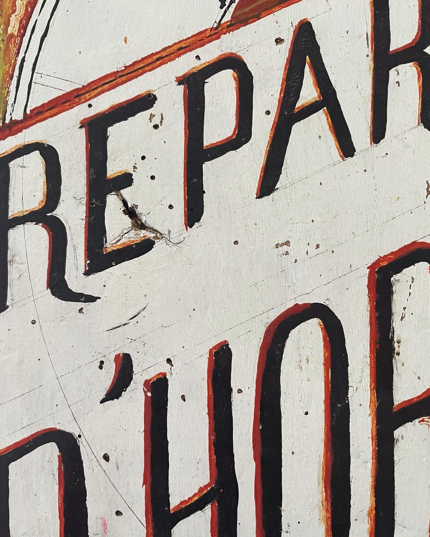 Watch repair sign ￼