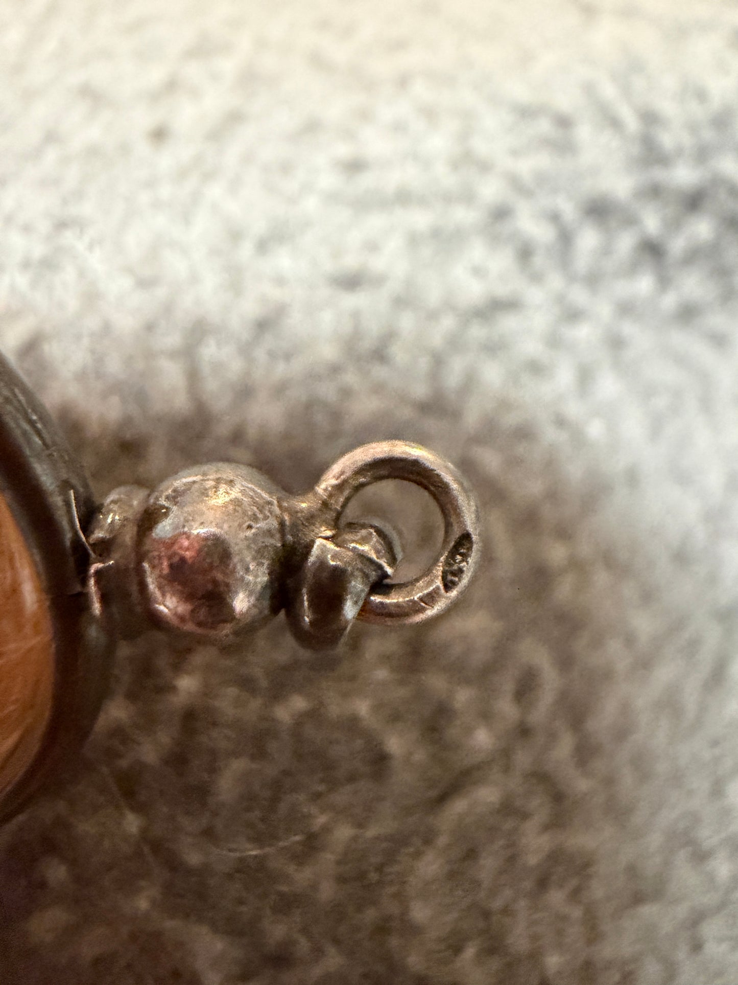 Pendente vittoriano hairwork gioiello da lutto