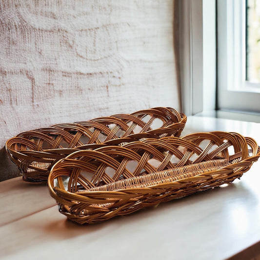 Pair of baguette baskets