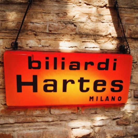 Hartes Billiards Light Sign