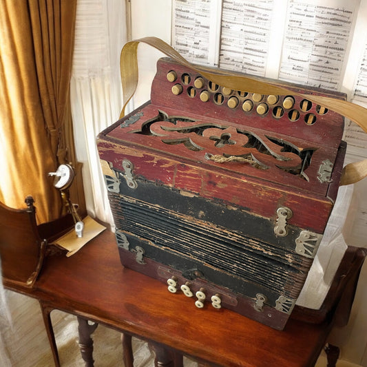 Fisarmonica di Wilhelm, primo ‘900, da Amburgo