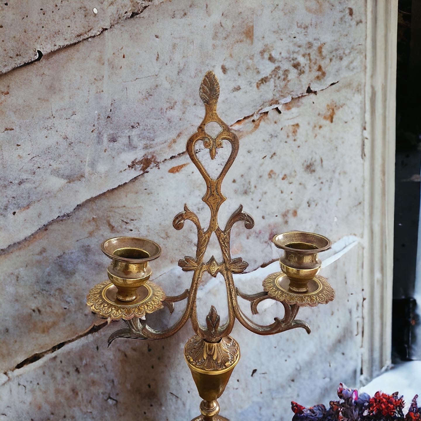 Coppia antichi candelabri Napoleone terzo