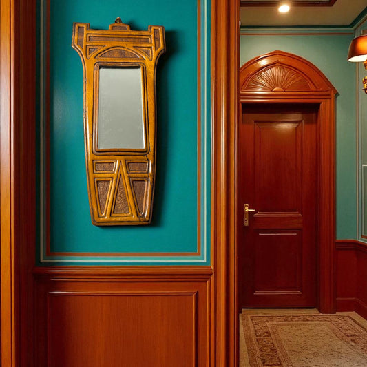Meraviglioso specchio art déco da ingresso, anni ‘20 - ‘30