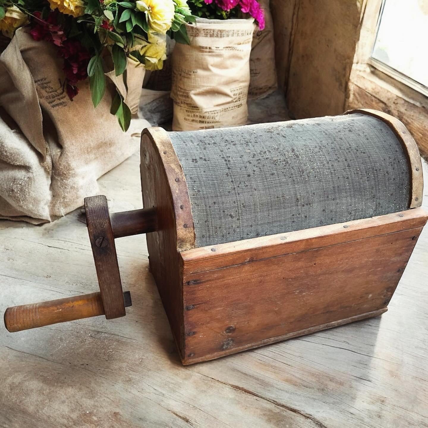 1940s flour sieve