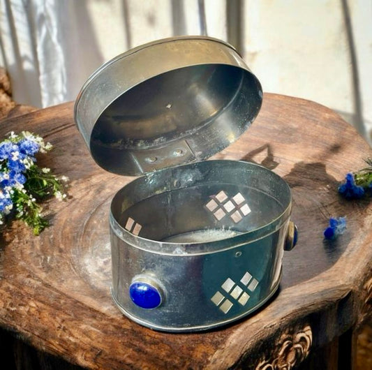 Scatola Art Déco con lapis brucia essenze da tavola anni ‘20 - ‘30